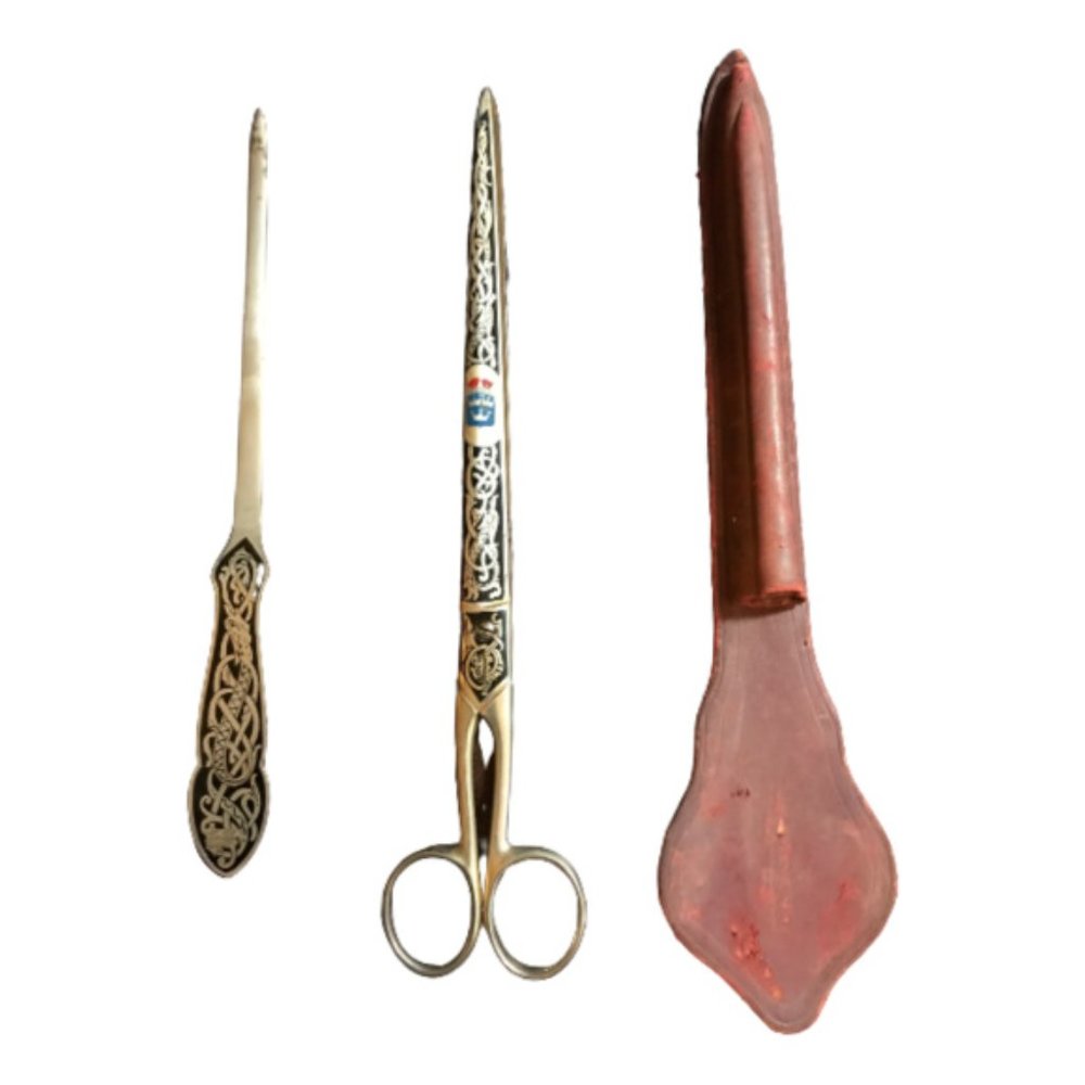 Svenska Saxbolaget Torshalla Sweden Desk Set